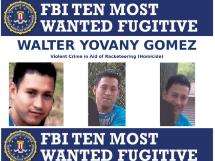 FBI Most Wanted Walter Yovany Gomez