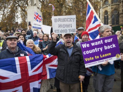 Pro-Brexit Demonstrators Call For Government To Trigger Article 50