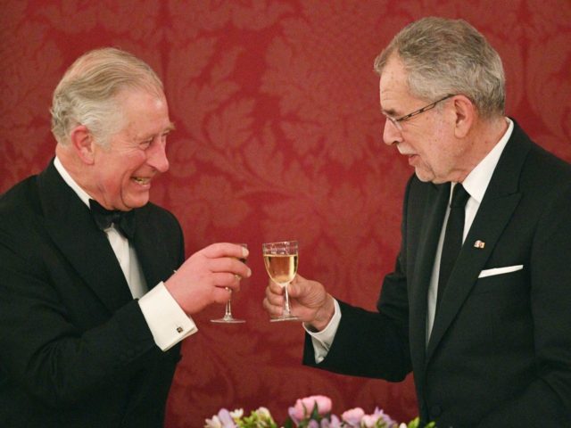 Prince Charles and the the President of Austria