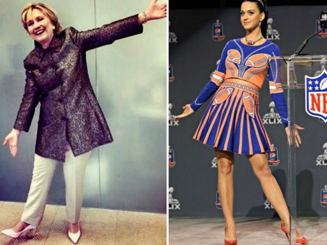 Hillary Clinton, Katy Perry AP