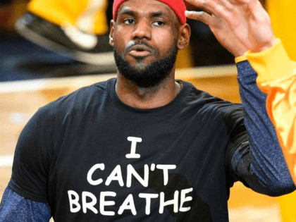 Lebron James wears 'I can't breathe' shirt at Cavaliers game