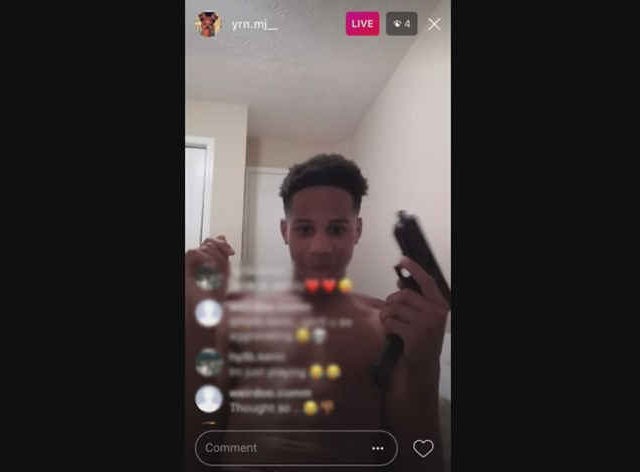Malachi Hemphill, who accidentally shot himself while livestreaming on Instagram Live