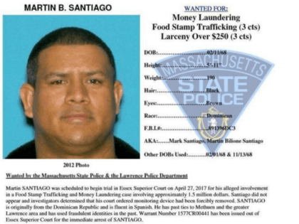 Martin B. Santiago - wanted