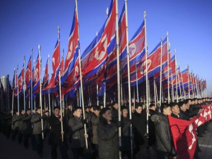 North Korea parade (Jon Chol Jin / Associated Press)