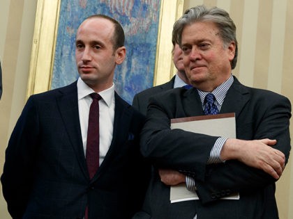 Stephen-Miller-Steve-Bannon-WH-Jan-23-2017-AP