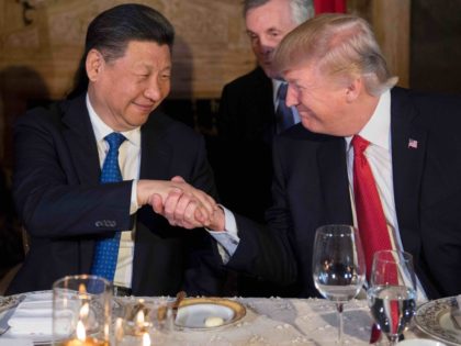 Trump Xi Jinping dinner (Jim Watson / AFP / Getty)
