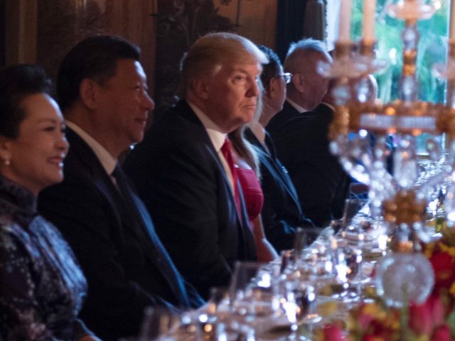 Trump Xi Jinping dinner Mar-a-Lago Syria Assad (Jim Watson / AFP / Getty)