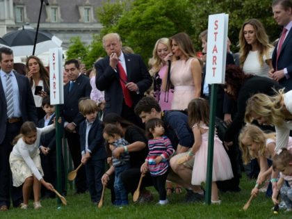 TrumpFamily-EasterEggRoll-WhiteHouseSouthLawn-April-17-2017-AP
