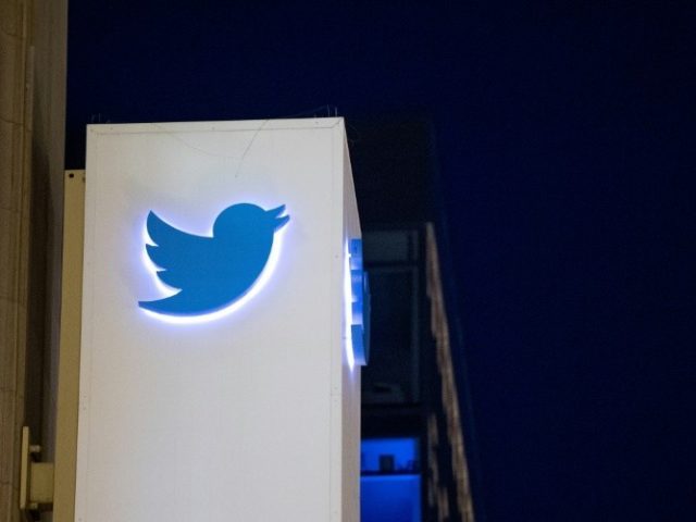 Twitter, whose logo is seen here at its San Francisco headquarters, has eliminated the egg