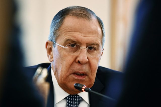 Russian Foreign Minister Sergei Lavrov spoke with US Secretary of State Rex Tillerson abou