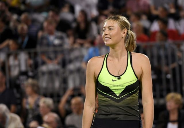 Maria Sharapova returns at Stuttgart after a 15-month doping ban