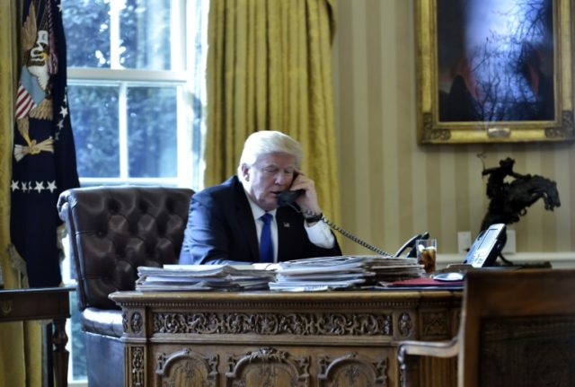 The White House said President Donald Trump 'enjoyed the conversation' with his Philippine