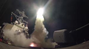 U.S. strikes Syria; Trump fires 59 missiles in 'vital national security interest'