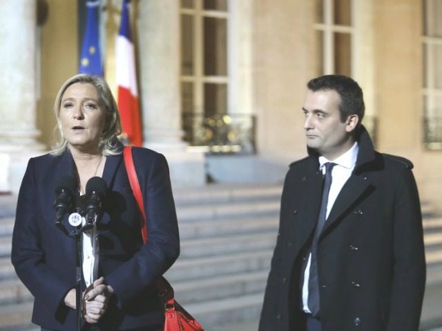 Florian Philippot and Marine Le Pen