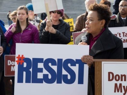 Barbara Lee Resist (Tasos Katopodis / Getty / MoveOn.org)