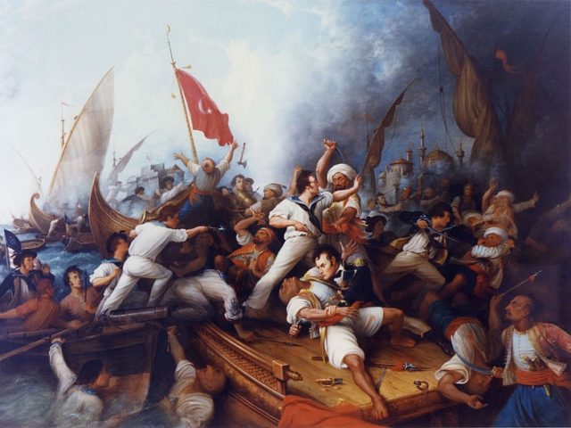 Barbary Wars (Dennis Malone Carter / Naval Historical Center / Wikimedia Commons)