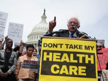 Bernie Sanders health care rally (Alex Wong / Getty)