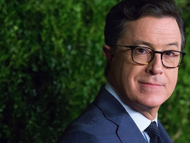 Stephen Colbert attends The Museum of Modern Art Film Benefit tribute to Tom Hanks on Tues