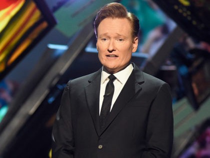 SAN FRANCISCO, CA - FEBRUARY 06: Host Conan O'Brien speaks onstage during the 5th Annual NFL Honors at Bill Graham Civic Auditorium on February 6, 2016 in San Francisco, California. (Photo by Tim Mosenfelder/Getty Images)