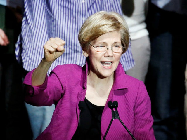 Warren denounced the influence of money in politics and the trend toward corporate consolidation in a passionate speech at a Center for American Progress conference.