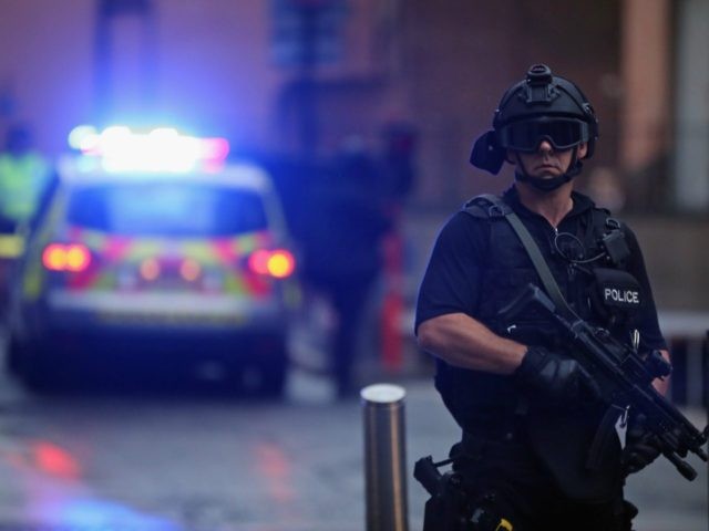 MANCHESTER attack / British UK Armed Terror police