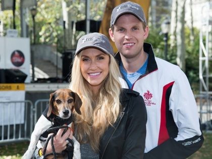 Lara Trump (L) and Eric Trump attend the Elvis Trumps Cancer Walk Benefiting St. Jude Children's Research Hospital at Cadman Plaza on September 26, 2015 in New York City. (Photo by Mark Sagliocco/Getty Images)