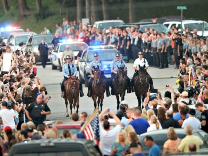 Gliniewicz’s family leaves a vigil Scott OlsonGetty Images