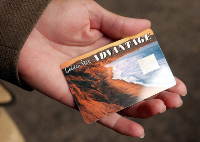 Golden State Advantage Card JUSTIN SULLIVAN:GETTY IMAGES