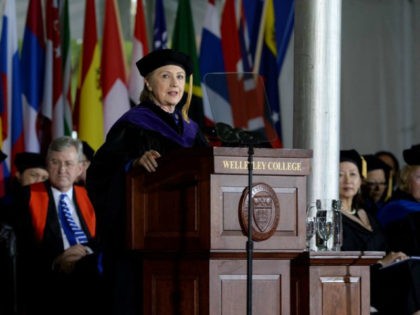 Hillary Clinton returns Friday to the commencement stage at Wellesley College, where, in 1969, she was the first student to speak to a graduating class.