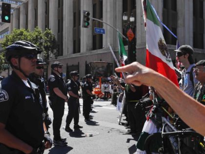 Los Angeles May Day protest (Jae C. Hong / Associated Press)