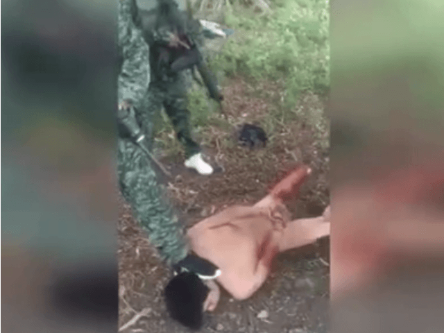 Graphic: Los Zetas Cartel Dismembers Rival in Mexican Border State.