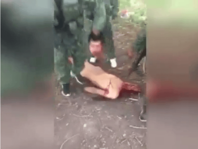 Graphic: Los Zetas Cartel Dismembers Rival in Mexican Border State.