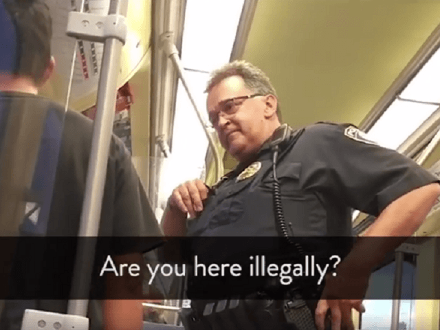 Morales Video Capture -- Minneapolis Transit Police question immigration status.