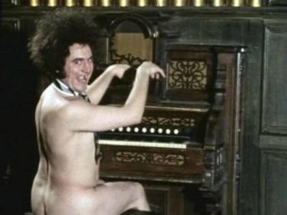 Terry Jones Naked Organist
