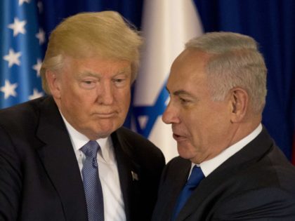 Trump Netanyahu (Ariel Schalit / Associated Press)