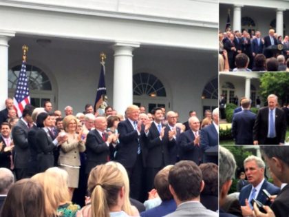 Trump, Rose Garden, ACAH Passes house @MichelleDiana