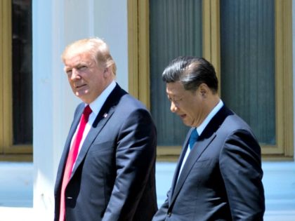 Trump, Xi Jinping Jim WatsonGetty