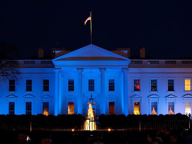 Image result for white house blue light
