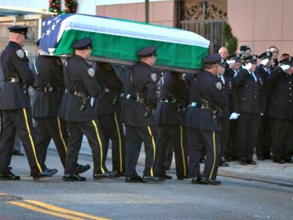 funeral Fallen NY Officers Carlo Allegri:Reuters