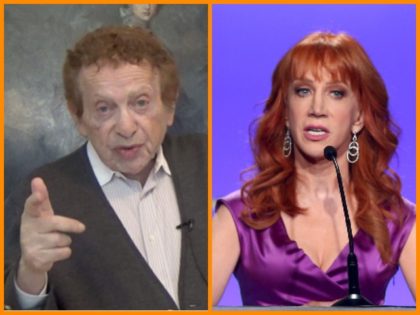 Kathy Griffin and Jackie Mason