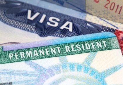 visa green card