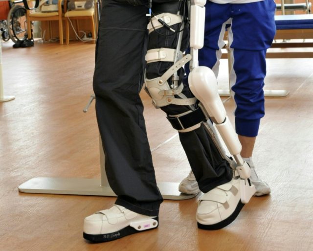 Exoskeletons are external devices that can help with the rehabilitation of disabled and el