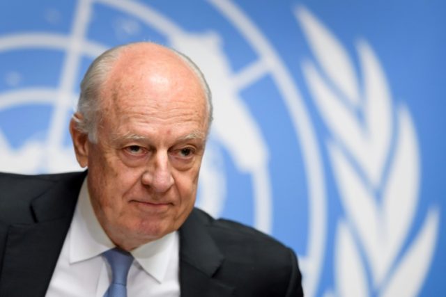 UN Special Envoy for Syria Staffan de Mistura told the Security Council that "important ga