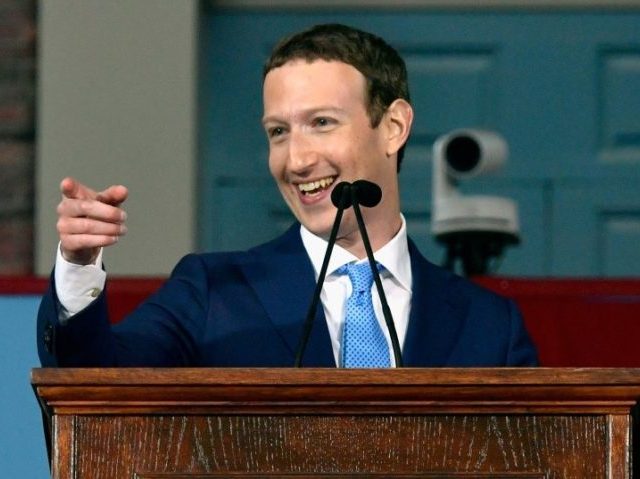 Facebook founder and CEO Mark Zuckerberg told Harvard graduates to "build great things" in
