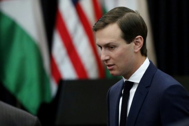 White House special advisor Jared Kushner has accompanied President Donald Trump, his fath