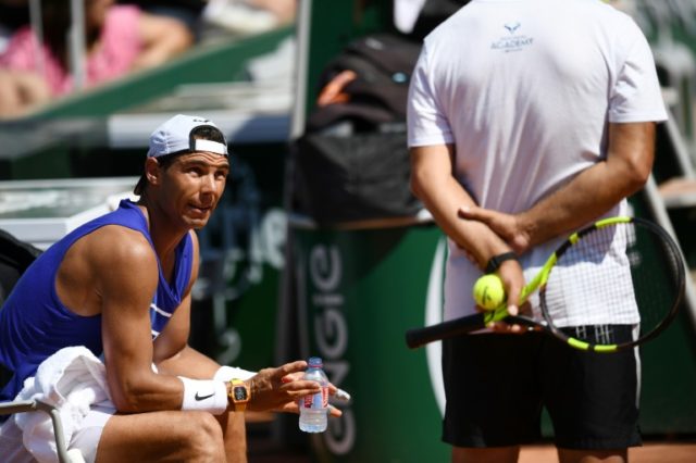 Spain's Rafael Nadal is bidding to become the first player in the Open era to win 10 title