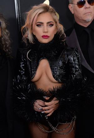 Lady Gaga goes topless for Naomi Campbell's birthday
