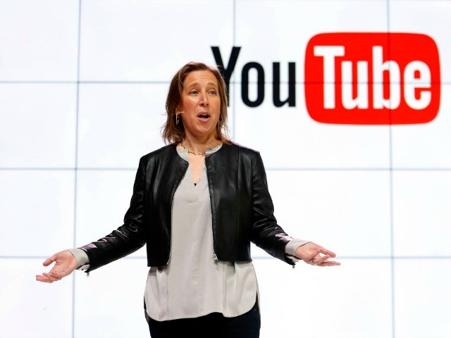 In this Tuesday, Feb. 28, 2017, file photo, YouTube CEO Susan Wojcicki speaks during the introduction of YouTube TV at YouTube Space LA in Los Angeles. Google’s online package of about 40 television channels debuts on Wednesday, April 5, 2017, in the tech industry’s latest bid to get cable-shunning millennials to pay for television. (AP Photo/Reed Saxon, File)