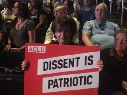 ACLU Dissent is Patriotic Resistance training (Leila Macor / AFP / Getty)