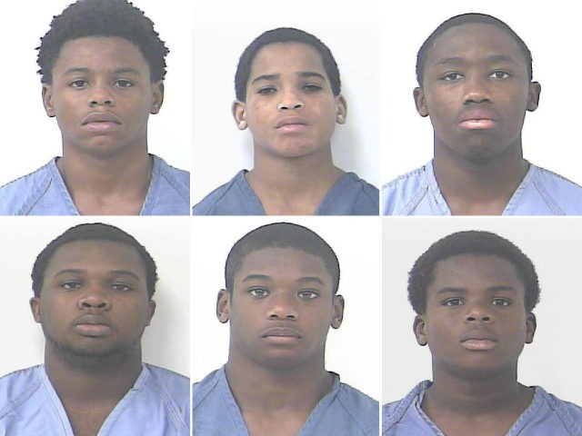 Six Florida teenagers were arrested and accused of stealing an expensive Porsche automobil
